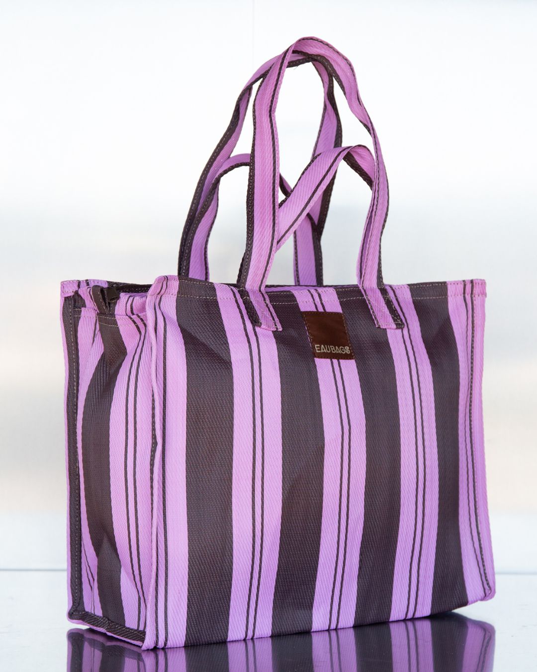 Purple nylon bag hot sale